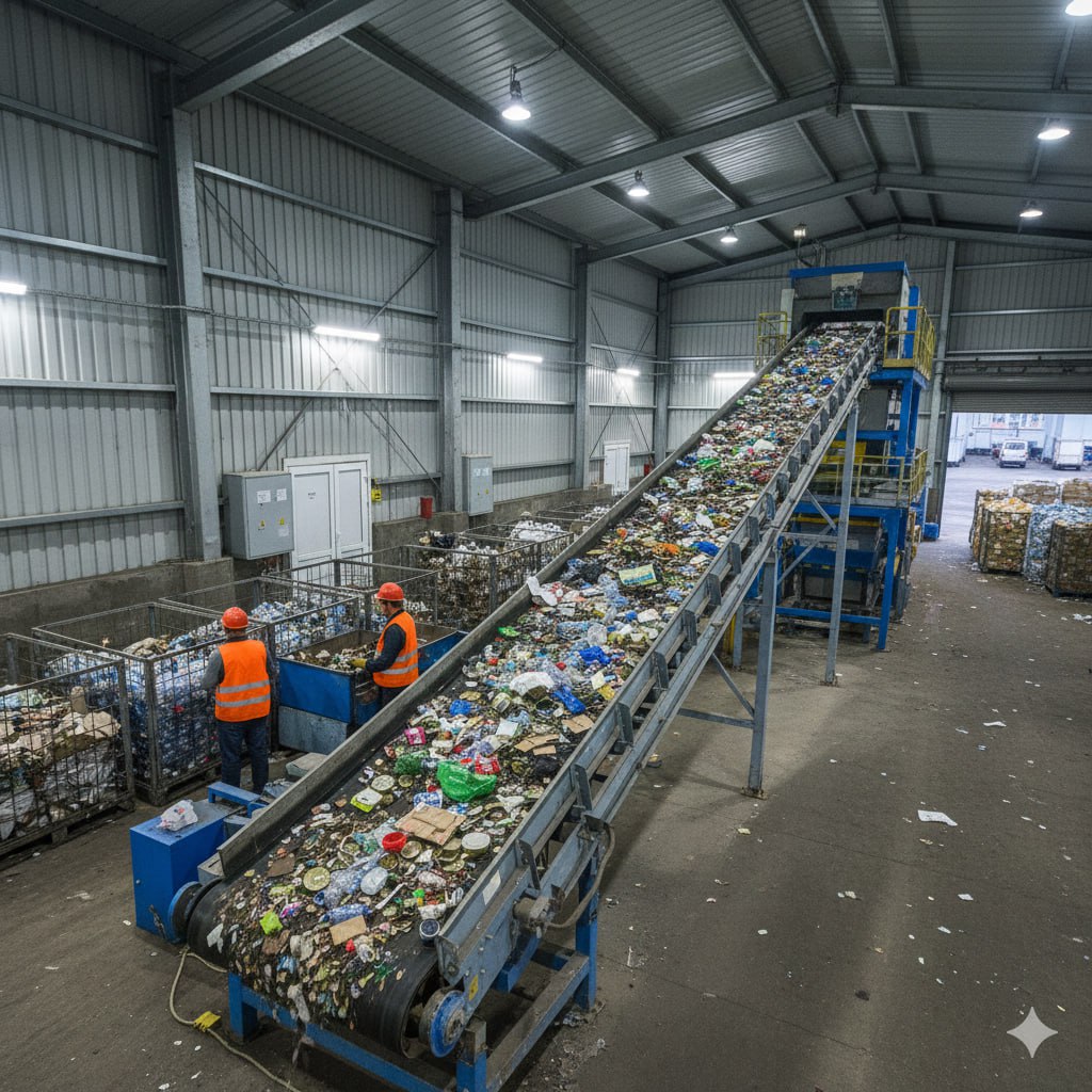 В городе Хабаровске оптимизируют сортировку на мусоросортировочном комплексе Северная МПС Северная является ключевым звеном в системе обращения с отходами в Хабаровске там сортируются до 30 поступающих ТКО Оптимизация направлена на увеличение процента извлечения полезных фракций пластик бумага металл стекло и уменьшение объема отходов для захоронения 100 сортировки позволят снизить захоронение отходов вдвое к 2030 году Извлечение вторичного сырья например пластика который уже перерабатывается местными компаниями такими как Полимер ДВ способствует развитию экономики замкнутого цикла В будущем планируется запуск линий по переработке полипропиленовых отходов Внедрение современных технологий таких как оптические NIR сепараторы и интеллектуальные роботы манипуляторы позволят минимизировать объем хвостов не сортируемых отходов часть которых может быть переработана в RDF топливо для энергетической утилизации Хабаровск