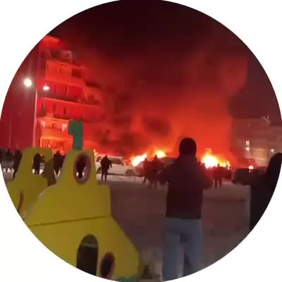 Возгорание в жилом доме Краснодара после звуков взрывов