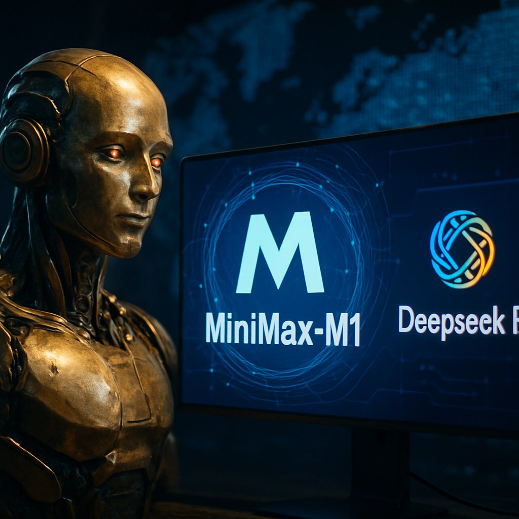 Китайский стартап MiniMax представил открытый языковой модель MiniMax-M1, которая нацелена на то, чтобы превзойти Deepseek s R1! Эта модель демонстрирует эффективность, близкую к Gemini 2.5 Pro, и способна работать с большими контекстными окнами. Запуск MiniMax-M1 подчеркивает амбиции компании в конкурентной борьбе с ведущими игроками на рынке искусственного интеллекта и открывает новые горизонты для развития технологий AI. #AI #MiniMax #технологии AI OFFICIAL
