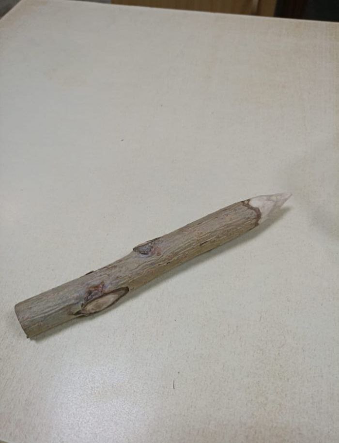 Омичка принесла в суд осиновый кол Против судебных приставов он не сработал В Омске в Центральном районном суде произошел неожиданный инцидент 50 летняя омичка пришла на судебное заседание с осиновым колом как она уверяет это её мощный энергетический талисман Женщина утверждала что без этого амулета она не может сделать ни шага даже если предстоит прийти в суд Но как ни крути судебные приставы не оценили магическую силу кола и изъяли его ГУФССП напоминает в суды запрещено приносить всякие энергетические предметы которые могут представлять угрозу безопасности А за нарушение штраф от 1 до 3 тысяч рублей А у вас есть защитный амулет Фото пресс служба ГУФССП по Омской области Om1 Омск в MAX