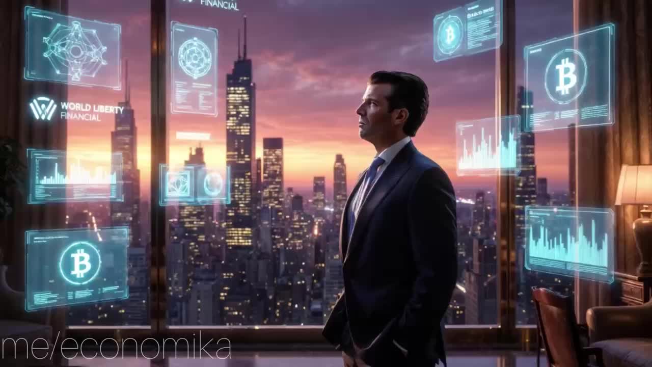 Дональд Трамп младший опроверг слухи об уходе семьи из криптопроекта World Liberty Financial