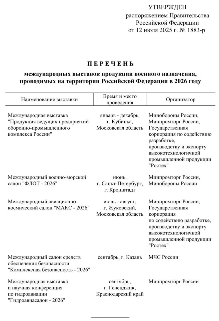 Про авиасалоны «МАКС»  Как уже знают все причастные к авиации, авиасалон МАКС-2025 в Жуковском не состоится.  Взамен ему предлагается провести в электронном виде еМАКС, где производители всего авиационного смогут показать свою продукцию и услуги в виде презентаций.  Кстати, если кто-то из предприятий авиапромышленности хочет рассказать о себе и продукции в канале   - приглашаем к сотрудничеству! Пишите нашему боту из описания канала.  А вот на следующие два года Минпромторг и Ростех настроены оптимистично и готовятся провести и МАКС-2026, и МАКС-2027 - ждут, что будет что показать два года подряд.    Место проведения указано как "г. Жуковский", но терзают нашу редакцию смутные сомнения, что хозяин разместившегося там аэропорта будет против...  Если бы принимались ставки - то мы бы поставили на то, что больше МАКСов в привычном месте и формате проведения мы уже не увидим.     А ещё в сентябре 2026 года в Геленджике Минпромторг планирует провести «Гидроавиасалон», которого не было со времён пандемии.    #МАКС #Минпромторг #Ростех #Гидроавиасалон