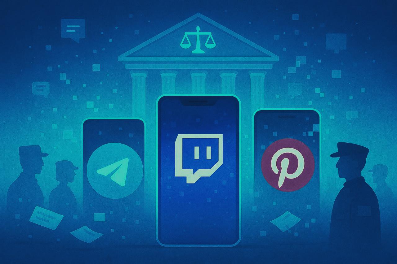 Предновогодние крупные штрафы Таганский районный суд Москвы оштрафовал сразу несколько компаний в том числе Telegram за неисполнение требований российских властей Подробности kod ru shtrafy telegram twitch pinterest