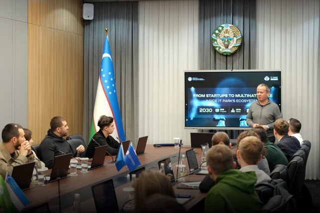 IT Park Uzbekistan укрепляет сотрудничество с Республикой Татарстан и зарубежными стартапами Представители IT Park Uzbekistan провели встречу с делегацией Республики Татарстан посвящённую развитию сотрудничества в сфере информационных технологий стартап экосистемы и цифровых решений English O zbek tilida Ўзбек тилида На русском iOS Android