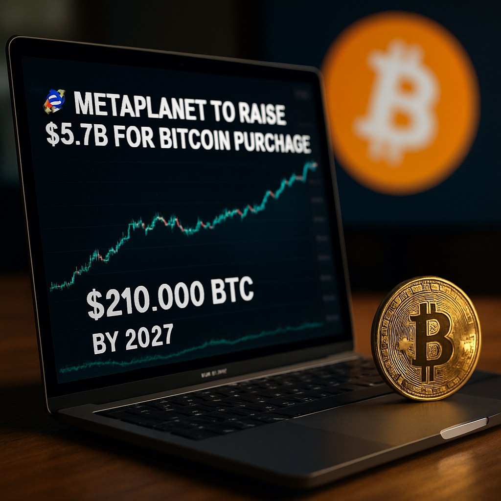 Японская инвестиционная компания Metaplanet планирует привлечь дополнительные $3.7 млрд для покупки биткоинов.     Это предложение акций является частью стратегии управления активами компании, которая нацелена на приобретение 210 000 BTC к концу 2027 года.    SQUAD