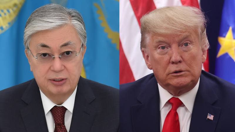 Токаев переговорил с Трампом в США Касым Жомарт Токаев в ходе визита в Нью Йорк переговорил с президентом США Дональдом Трампом Детали Во время беседы основное внимание было уделено перспективам двустороннего сотрудничества Казахстана и Соединенных Штатов Дональд Трамп отметил важность расширения взаимодействия в сферах экономики и торговли Президенты также обсудили актуальные вопросы касающиеся международной ситуации t me ulysmediatg