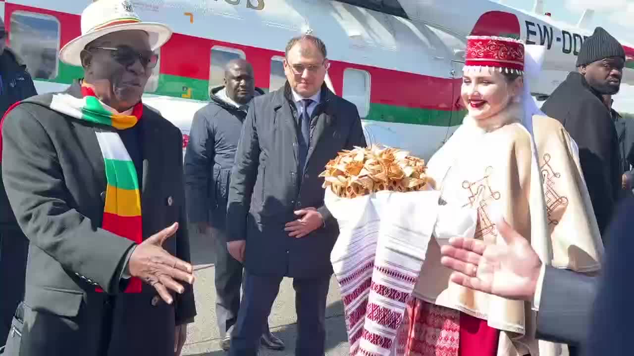 Президент Зимбабве Эммерсон Мнангагва посетил Брест для переговоров