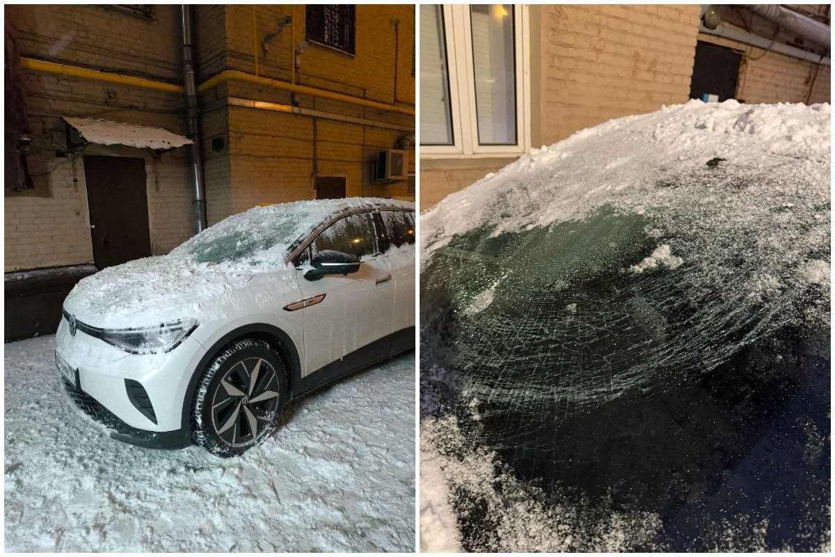 Снежная глыба разбила машину самарского музыканта Войтенко На автомобиль депутата Самарской губернской думы и известного музыканта Сергея Войтенко в Москве упала глыба снега и льда сброшенная с крыши дома во время уборки Ущерб составил 160 тыс рублей Инцидент произошел пока Войтенко с коллективом поздравлял жителей с Новым годом По его словам управляющая компания начала работы не предупредив автовладельцев Сегодня пострадал автомобиль а завтра может пострадать чья то жизнь написал артист Он уже подал заявление в полицию Фото Сергей Войтенко Подпишись на truekpru63 Мы в MAX