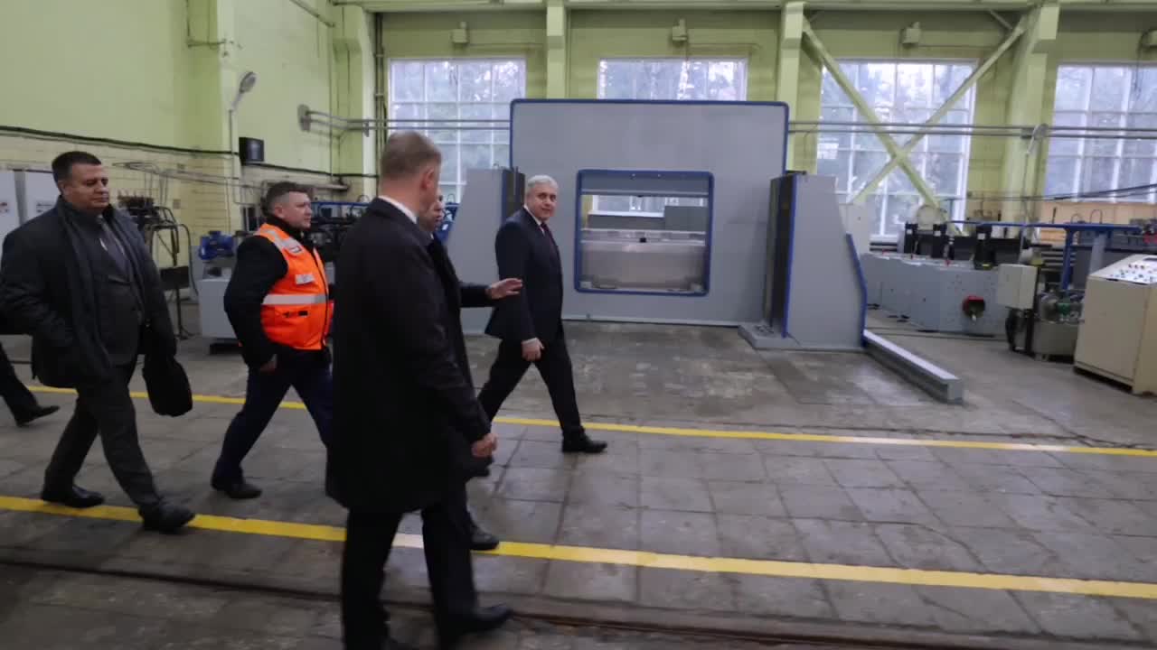 Испытания тормозной системы высокоскоростного поезда в Щербинке