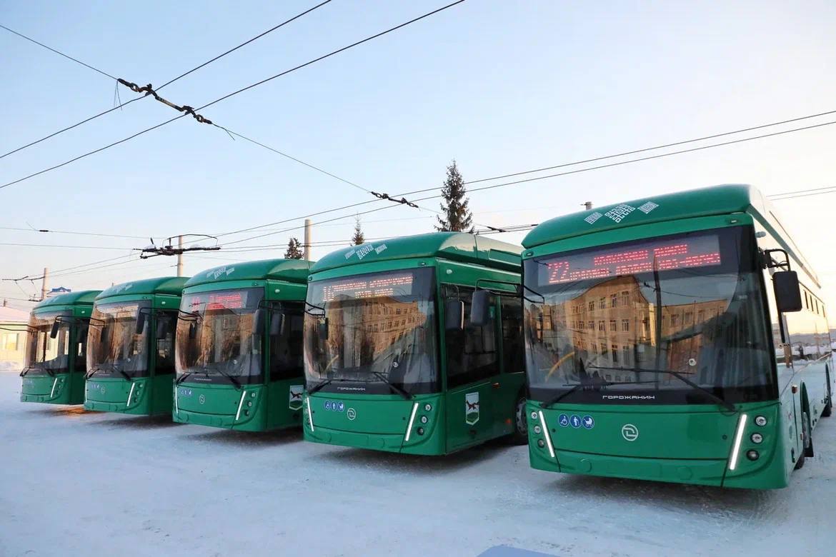 Уфа получила ещё 5 новых троллейбусов Скоро они выйдут на городские маршруты Троллейбусы построены на на Уфимском трамвайно троллейбусного заводе