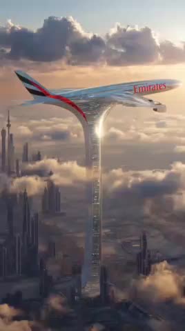 В Дубае анонсирован проект Emirates Air Hotel с Airbus A380 на крыше