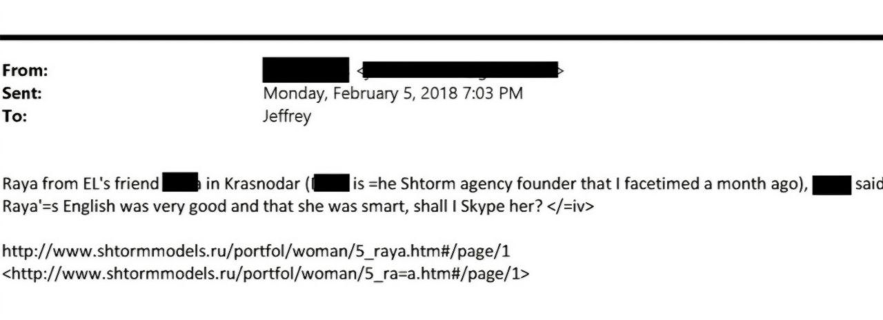 Девушек для вечеринок Эпштейна поставляло модельное агентство Shtorm из Краснодара которое участвовало в организации открытия Олимпиады в Сочи следует из документов рассекреченных Минюстом США bankoffo