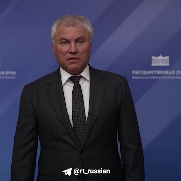 Володин обращается к немецким политикам по поводу заявлений канцлера Мерца
