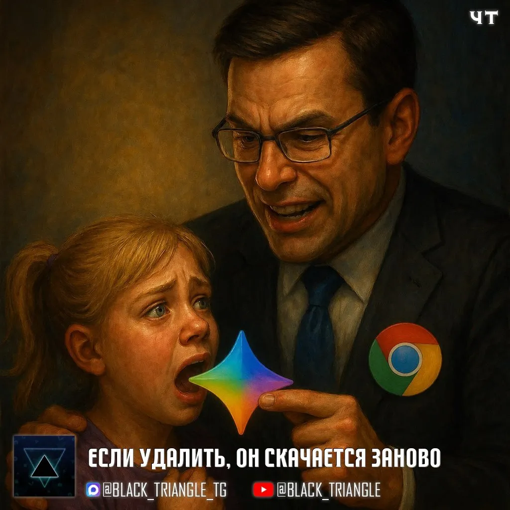 Chrome теперь тихо скачивает 4 ГБ ИИ модели на устройство пользователя Браузер незаметно подгружает на диск файл weights bin размером около 4 ГБ это веса встроенной on device модели Gemini Nano Chrome не показывает запрос на установку не объясняет что многогигабайтная ИИ модель будет храниться локально и не даёт явной настройки чтобы это отключить   Если файл удалить вручную он скачается заново пока не отключены экспериментальные флаги или сам Chrome не удалён На момент публикации Google публично не комментировал информацию