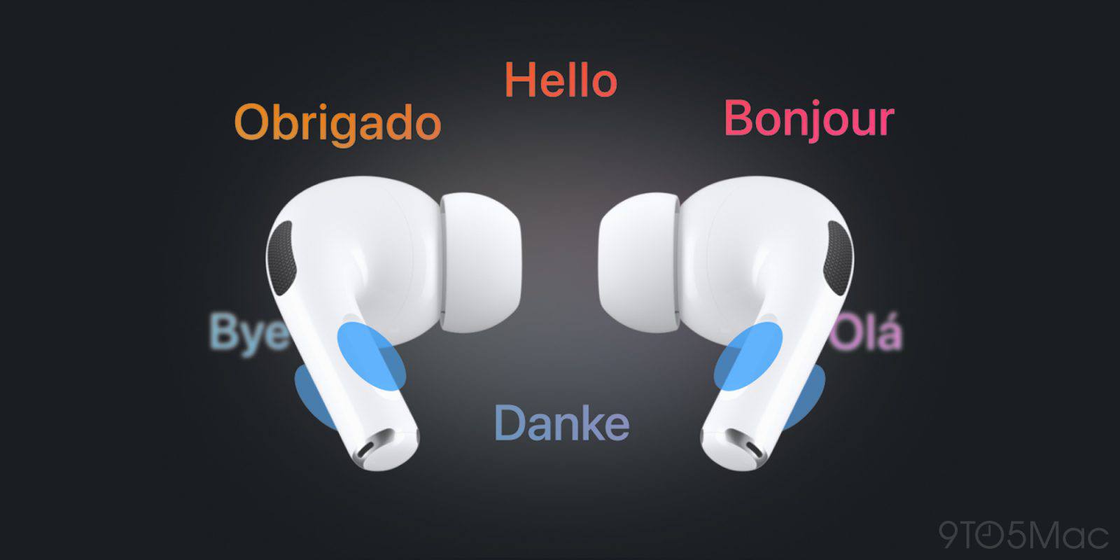 В коде iOS 26 beta 6 нашли изображение, намекающее на живой перевод в AirPods Издание 9to5Mac раскопало в коде системы картинку, на которой нарисованы AirPods Pro 2 с обозначением жеста, требующего нажать на обе ножки наушников для запуска живого переводчика. Он, судя по примерам языков, будет поддерживать английский, португальский, французский и немецкий. Как минимум две версии наушников получат этот функционал: AirPods Pro 2 и AirPods 4. В данный момент функция скрыта в пользовательском интерфейсе – её могут презентовать в сентябре.