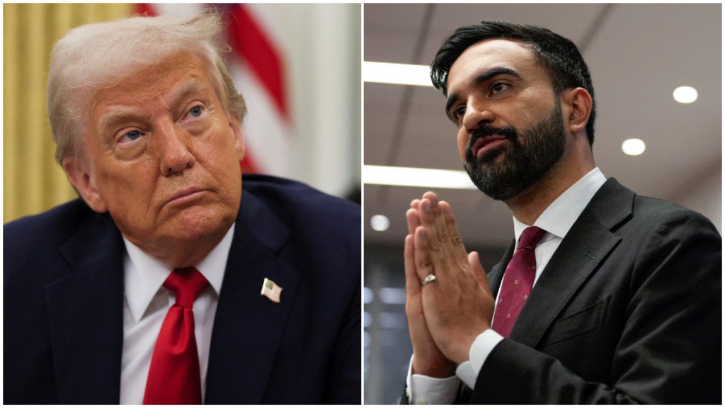 США.  Трамп высказался о Зоране Кваме Мамдани, кандидате в мэры Нью-Йорка от "Социалисты Америки" - фракции внутри Демократической партии США:  "Зоран Мамдани, этот полоумный 100% коммунист, только что победил на праймериз Демпартии и полным ходом мчит к победе на выборах мэра.  У нас и раньше были радикальные леваки, но это становится уже нелепым. Он выглядит УЖАСНО, у него скрипучий голос, он не блещет умом, ВСЕ придурки [Нью-Йорка] поддерживают его и даже наш великий палестинский сенатор, плакса Чак Шумер, пресмыкается перед ним. Да, это важный момент в истории нашей страны!" #Король_Трмап_Второй #Нью_Йорк