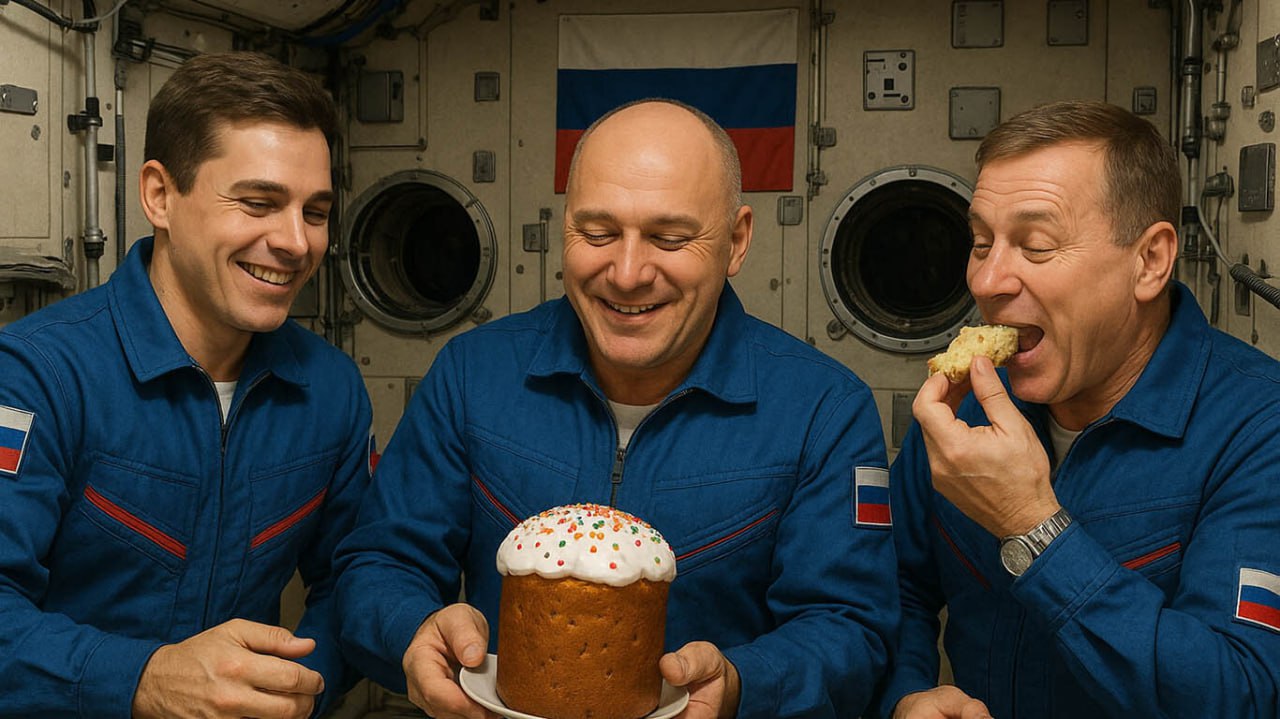 Для российских космонавтов приготовили особенные куличи Уникальный рецепт разработан в НИИ хлебопекарной промышленности. Куличи получаются легкими, а храниться они могут до трех месяцев. Их делают небольшими, чтобы предотвратить образование крошек при нарезке или откусывании. Продукция поставляется в индивидуальной упаковке по две штуки. Подробнее