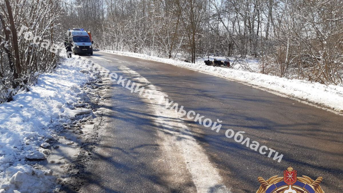 В Тульской области «Волга» улетела в кювет и перевернулась  Авария случилась накануне, 16 марта. Об этом сообщает пресс-служба Управления Госавтоинспекции по Тульской области.  Подробнее   Подписаться