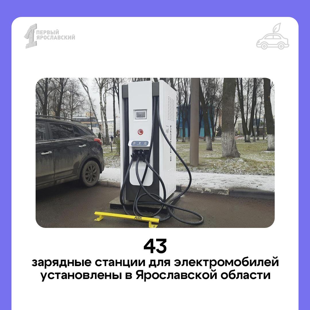 Будущее – за экологичным транспортом. Тем более, в нашем регионе быть владельцем электрической машины становится приятнее  Сейчас в Ярославской области установлены 43 зарядные станции, ещё четыре скоро подключат в Данилове, Пречистом и в Ярославле. С помощью них можно заряжать одновременно сразу три автомобиля. Процесс достаточно быстрый – около 20 минут.  Как вы относитесь к электрокарам?   – я уже счастливый владелец электрической машины   – давно заглядываюсь на электромобили  – пока не думал а  об этом    Подписаться   Прислать новость