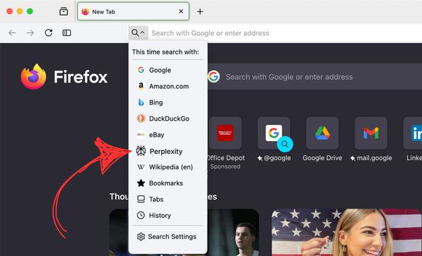 Perplexity теперь можно использовать в качестве поисковой системы по умолчанию в Firefox TechCrunch новости iphonesru