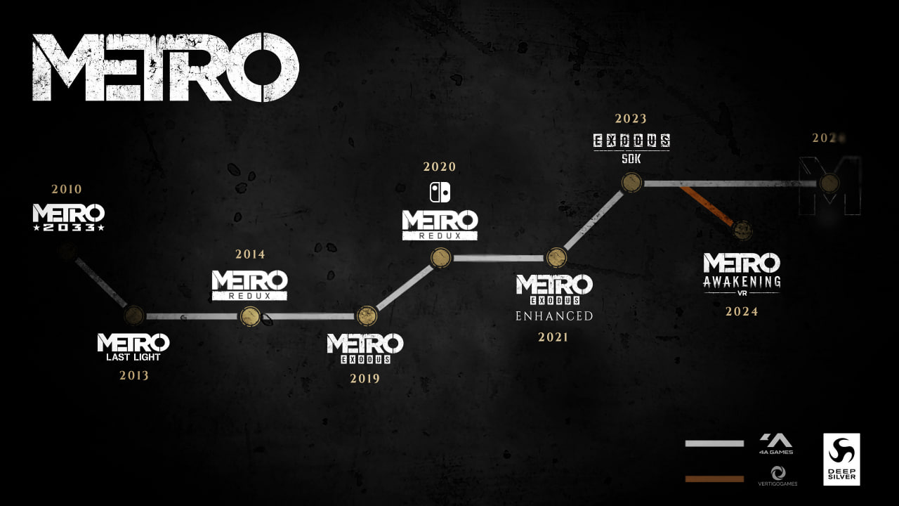 В интернетах появилась первая инфа о новой части Metro, которую могут анонсировать уже этом году.  — Главным героем будет не Артем. — События развернутся исключительно в Москве. — Будут знакомые локации из прошлых частей. — В разработке снова участвуют авторы книжных серий.