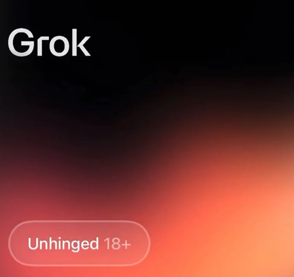 xAI добавила в iOS-приложение Grok голосового помощника с режимом «Не в себе». В нём он может материться и оскорблять пользователей.  Пока доступен только платным подписчикам  vc.ru/ai/1830000