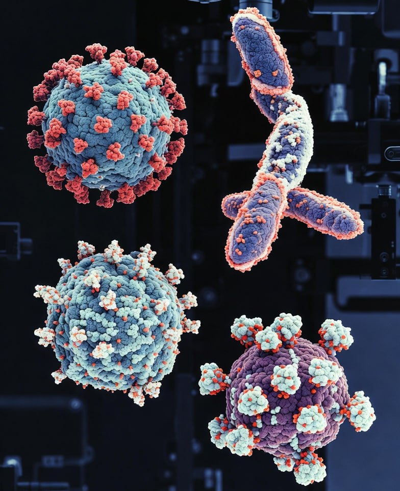 В 2026 году мир может столкнуться с новой ПАНДЕМИЕЙ исследователи выделили четыре вируса с наибольшим риском Краснуха Rubella заболевание почти удалось искоренить однако из за снижения охвата вакцинацией MMR возможен возврат инфекции Рост заболеваемости корью уже служит тревожным сигналом Обезьянья оспа MPox после глобальной вспышки в 2022 году вирус продолжает циркулировать распространяясь и эволюционируя Птичий грипп H5N1 один из самых опасных штаммов активно развивающийся с 2020 года Он уже поражает различных животных и учёные опасаются его адаптации к заражению людей Вирус Оропуч OROV инфекция напоминающая лихорадку денге и передающаяся через мелких насекомых Обладает высоким потенциалом к быстрому распространению Опять носить маски и не выходить из дома
