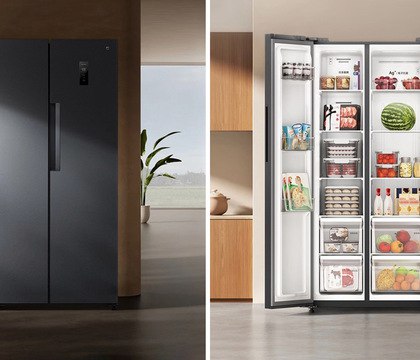 Распашной холодильник Xiaomi Mijia Refrigerator Folio 550L оценили в 250 долларов В Китае открылся предзаказ на холодильник Side by Side от компании Xiaomi. Жители Поднебесной могут приобрести новинку под названием Mijia Refrigerator Folio 550L всего за 1799 юаней около 250 долларов . Размеры холодильника составляют 830 × 690 × 1785 мм, масса — 76 кг. Читать далее