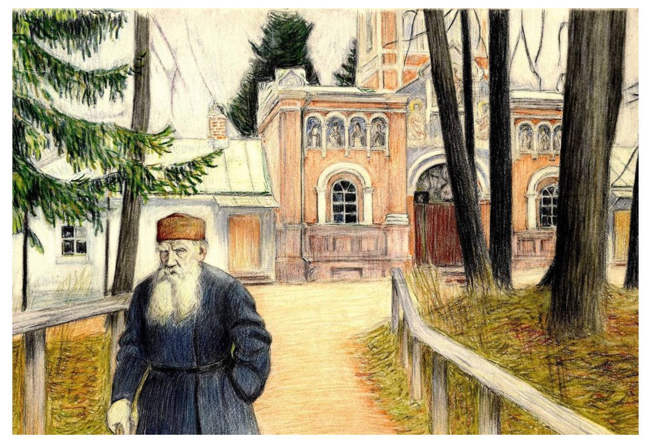 Путь к зеленой палочке Новый выставочный проект музея 11 декабря в залах Государственного музея Л Н Толстого на Пречистенке состоится открытие выставки Путь к зеленой палочке Проект посвящен последним тридцати годам жизни и творчества Льва Николаевича Толстого Он прожил восемьдесят два года пройдя путь от пустячного малого по меткой характеристике старшего брата до великого писателя чья читательская аудитория весь мир На выставке будут представлены знаменитые иллюстрации к последнему роману Толстого Воскресение Леонида Пастернака редкие фотографии писателя и его окружения в последние десятилетия жизни издания религиозно философских статей писателя в том числе подвергшиеся цензуре и запрещенные   Церемония открытия выставки пройдет 11 декабря четверг в 16 00 В программе выступление Владимира Ильича Толстого кураторская экскурсия и иммерсивный спектакль Толстой жив   Посетить мероприятие можно по бесплатному билету Россинский В И Л Н Толстой в Оптиной пустыни 1911 Государственный музей Л Н Толстого Пречистенка 11 8