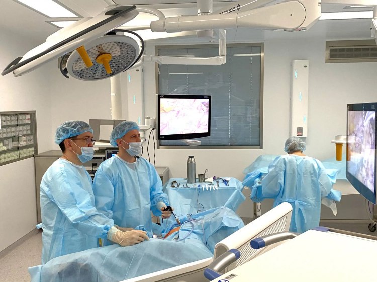 Редкий и сложный случай в Волгоградском онкоцентре пациентке сохранили почки пораженные раком Волгоградские медики провели сложную операция в несколько этапов при двустороннем опухолевом поражении почек и сохранили органы у пациентки 53 лет Как рассказали Волжский ру в комитете здравоохранения опухолевое поражение обеих почек встречается очень редко и является крайне сложным клиническим случаем при котором требуется тщательное планирование и оценка всех рисков Так при удалении опухолей сразу может привести к острой почечной недостаточности и пожизненному диализу При операции в два этапа имеется опасность упустить время и позволить опухоли прогрессировать Подробнее на Волжский ру www volzsky ru index php wx 16 wx2 82684 ВолжскийРу волжский vlz