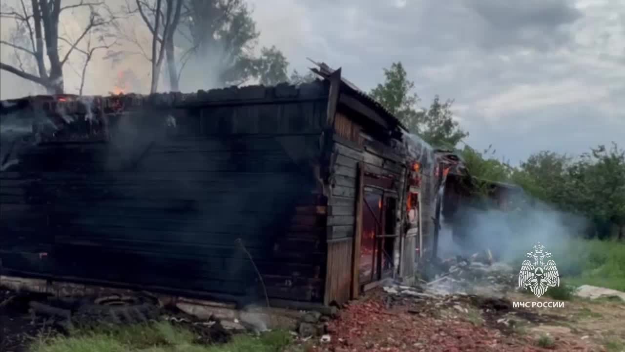 В Красноярском крае ликвидированы три пожара без жертв