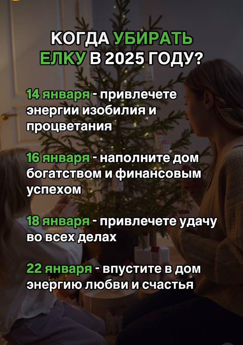 Астрологи определили наилучшие даты для утилизации новогодней елки. Чтобы обеспечить себе финансовый успех на весь год, рекомендуется разобрать елку 16 января.