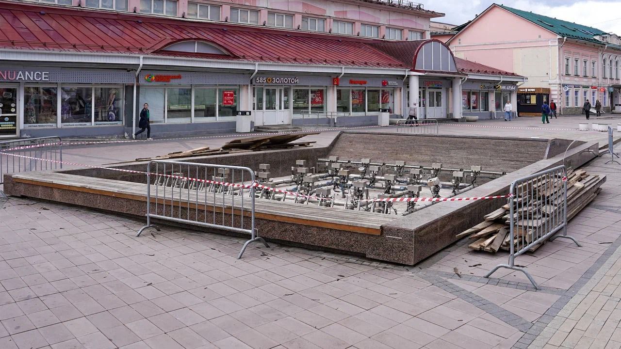 Мэр Андрей Накрошаев сообщил, что городские фонтаны в Вологде запустят до конца мая Правительство Вологодской области