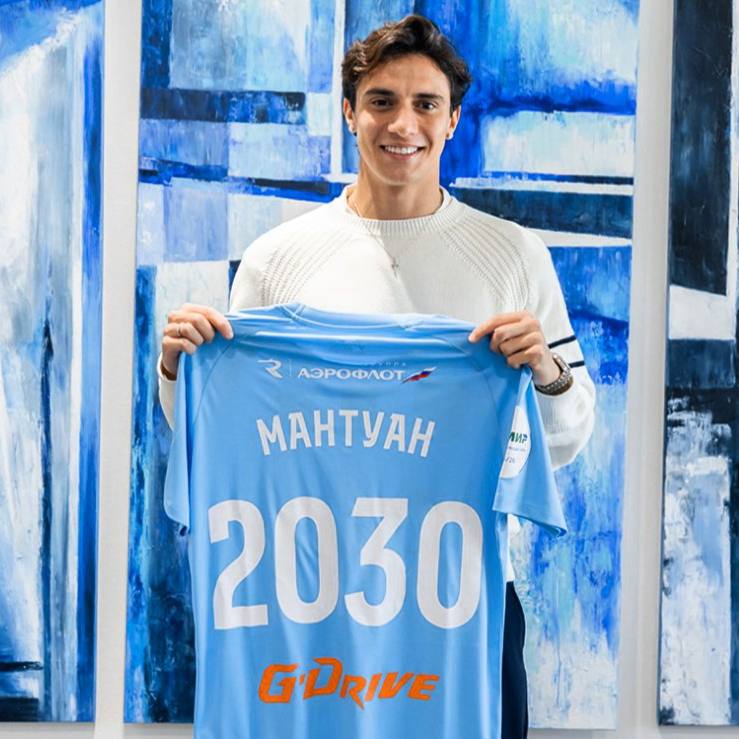 Зенит продлил соглашение с Густаво Мантуаном до конца сезона 2029 30 Футбол России