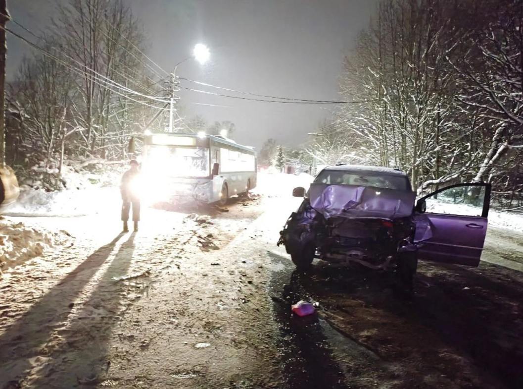 ДТП с участием рейсового автобуса в деревне Касимово унесло жизнь священника Анатолия Першина  В субботу, 15 февраля, в Ленинградской области произошло еще одно лобовое ДТП с участием общественного транспорта. В деревне Касимово Всеволожского района кроссовер Chrysler столкнулся с рейсовым автобусом маршрута №433. Инцидент произошел на 13-м километре автодороги «Осиновая Роща – Магистральная», в 19:52.   По предварительным данным, 67-летний водитель Chrysler, отец Анатолий Першин, не справился с управлением своего автомобиля. В результате машина вылетела на встречную полосу и столкнулась с автобусом, которым управлял 51-летний водитель. Отец Анатолий скончался до прибытия медиков. В свою очередь, 17-летний пассажир автобуса получил легкие травмы и был госпитализирован.  Полиция совместно с прокуратурой Всеволожского района проводит тщательную проверку всех обстоятельств трагедии.    Online47 — Всё о Ленобласти и не только