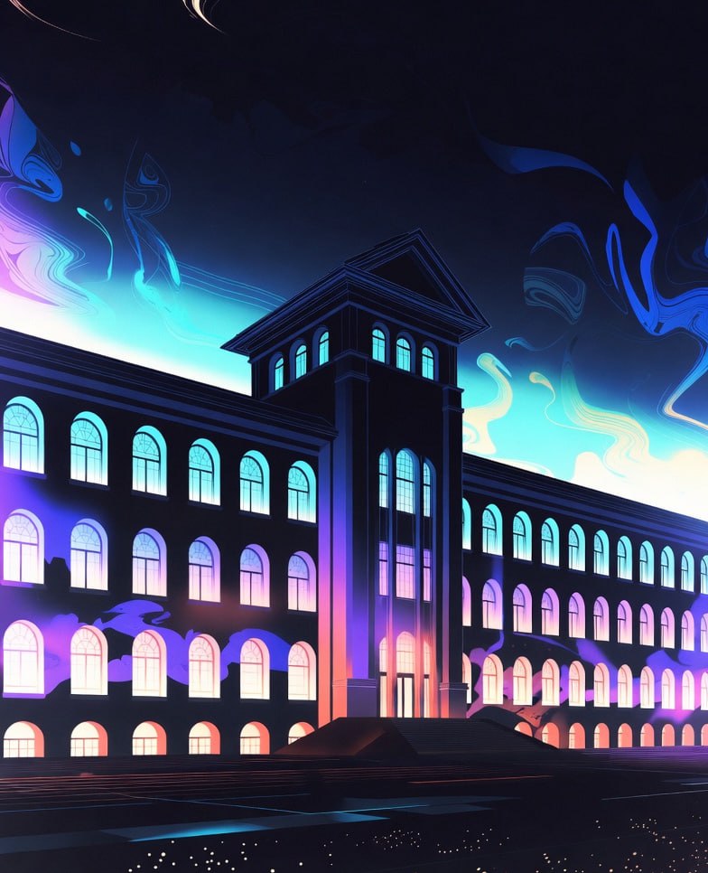 Теперь студенты могут менять подсветку своих университетов через MAX Для этого нужно зайти в чат бот своего вуза от VK Education в мессенджере Мах и ответить на математический вопрос Если ответ верный подсветка здания загорается выбранным цветом в реальном времени Пилот уже запущен в БФУ им Канта в Калининграде во ВШЭ в Санкт Петербурге в Бауманке в Москве и в ДВФУ во Владивостоке У каждого вуза своя палитра базовый цвет и пять дополнительных Подписывайтесь на Послезавтра