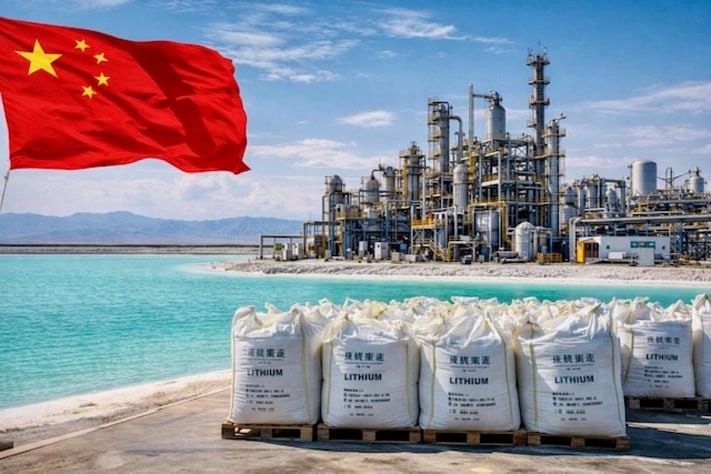 Китай запустил первую в мире производственную линию мощностью 20 тысяч тонн которая способна извлекать из соленых озер литий сообщает агентство Синьхуа Согласно сообщению агентства новая линия использует технологию прямого извлечения лития из рассолов солёных озёр Такой подход позволяет ускорить процесс получения сырья и снизить зависимость от традиционных методов добычи включая разработку рудных месторождений geonrgru YouTube sponsr ru