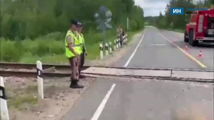 Столкновение поезда 'Орлан' с грузовиком в Тейковском районе: один пострадавший