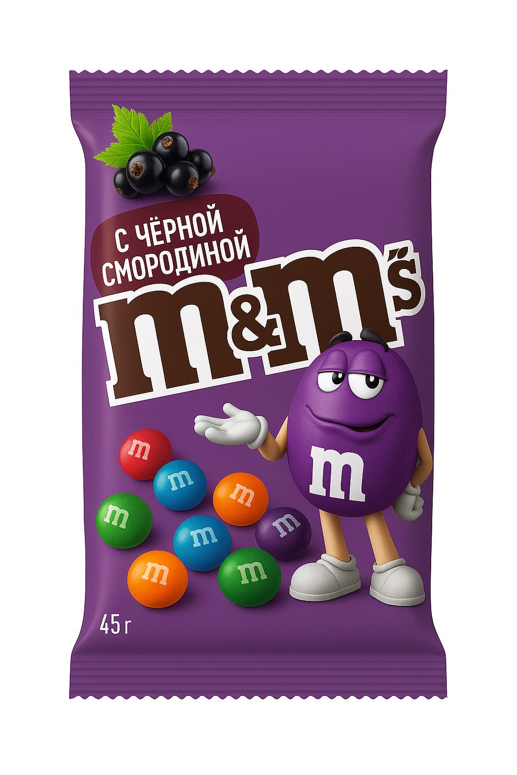 М Мs с черной смородиной скоро появится в российских магазинах Новинку уже зарегистрировали Ждем