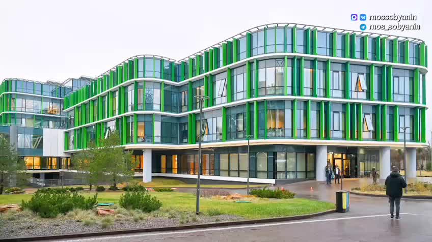 Открытие Центра хронических заболеваний Golden Care в Сколково с участием мэра Москвы