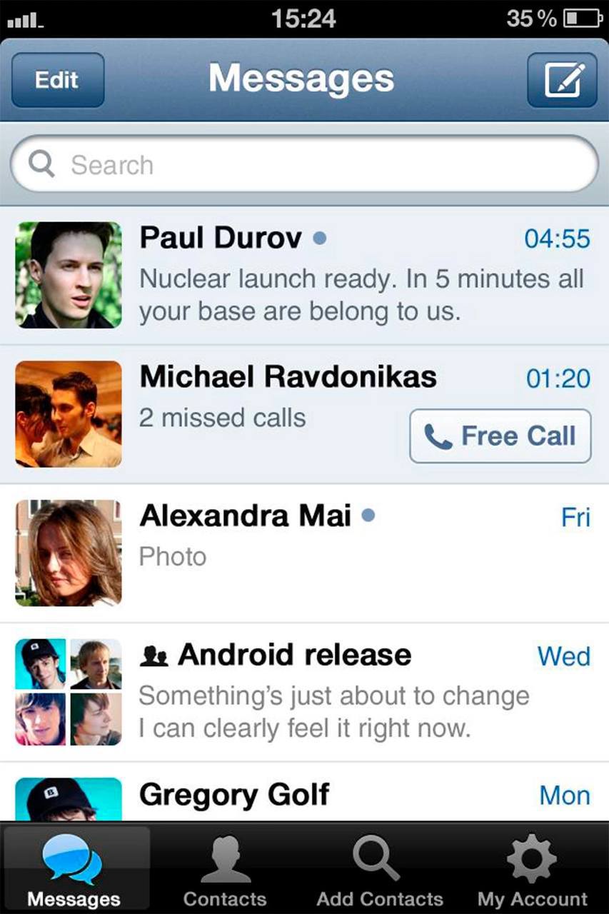 Telegram запустили ровно 12 лет назад — 14 августа 2013 года.   В этот день мессенджер появился в каталоге App Store. На Android приложение вышло немного позже — 20 октября.  За 12 лет стал не просто мессенджером, а глобальной медиа-платформой для общения, работы и бизнеса.   Более 700 000 каналов ежедневно публикуют новости, мемы и образовательный контент.  За год создаётся около 3 млн новых ботов — от финансовых ассистентов до игр.  Как рос Telegram  2014: 35 млн пользователей. 2015: 50 млн. 2016: 80 млн. 2017: 150 млн. 2018: 200 млн. 2019: 300 млн. 2020: 400 млн. 2021: 500 млн. 2022: 700 млн. 2023: 800 млн. 2024: 900 млн. 2025: 1 миллиард пользователей в месяц.  Благодарим Павла за любимый мессенджер и желаем становиться ему только круче    Узнать сколько лет вы в телеграм, можно тут:    Я с 7 марта 2016 года, но что-то мне подсказывает, что это не первый мой аккаунт.