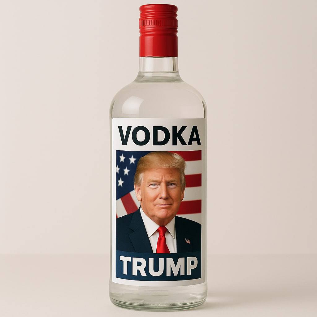 Торговая марка алкогольных напитков Трампа регистрируется в России Бизнесмен из Калужской области подал заявку в Роспатент Если заявка будет принята водка бренди ликёр вино пиво ром и другие напитки носящие имя президента США появятся на полках магазинов