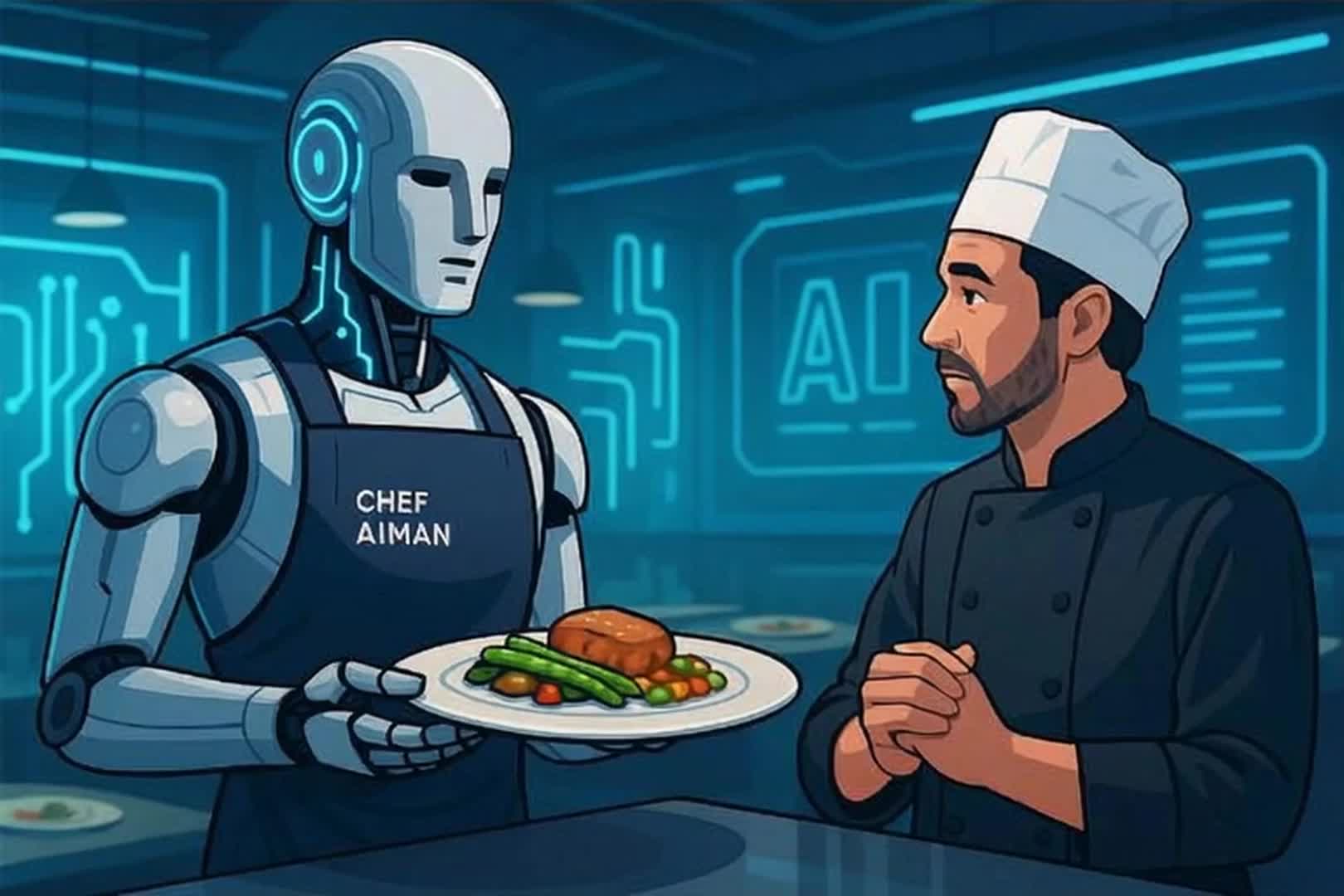 В Дубае открывается ресторан Woohoo с ИИ-шефом Aiman, создающим оригинальные блюда