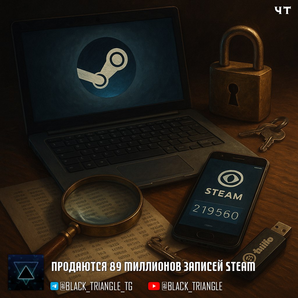 В даркнете продаются 89 миллионов записей пользователей Steam — это 70% всех пользователей Хакер под ником Machine1337 выставил на продажу данные 89 миллионов пользователей Steam, включая SMS-коды и номера телефонов. Цена за дамп составляет 5000 долларов, при этом 3000 записей уже доступны в открытом доступе. Журналисты предполагают, что утечка может быть связана с атакой на цепочку поставок Twilio, которая отвечает за двухфакторную аутентификацию, а не с компрометацией самого Steam. Представители компании сообщили о проводимом расследовании, не обнаружив фактов компрометации. Пользователям Steam рекомендовано использовать Steam Guard Mobile Authenticator и следить за активностью своих учетных записей. ================ News Soft Gear Links