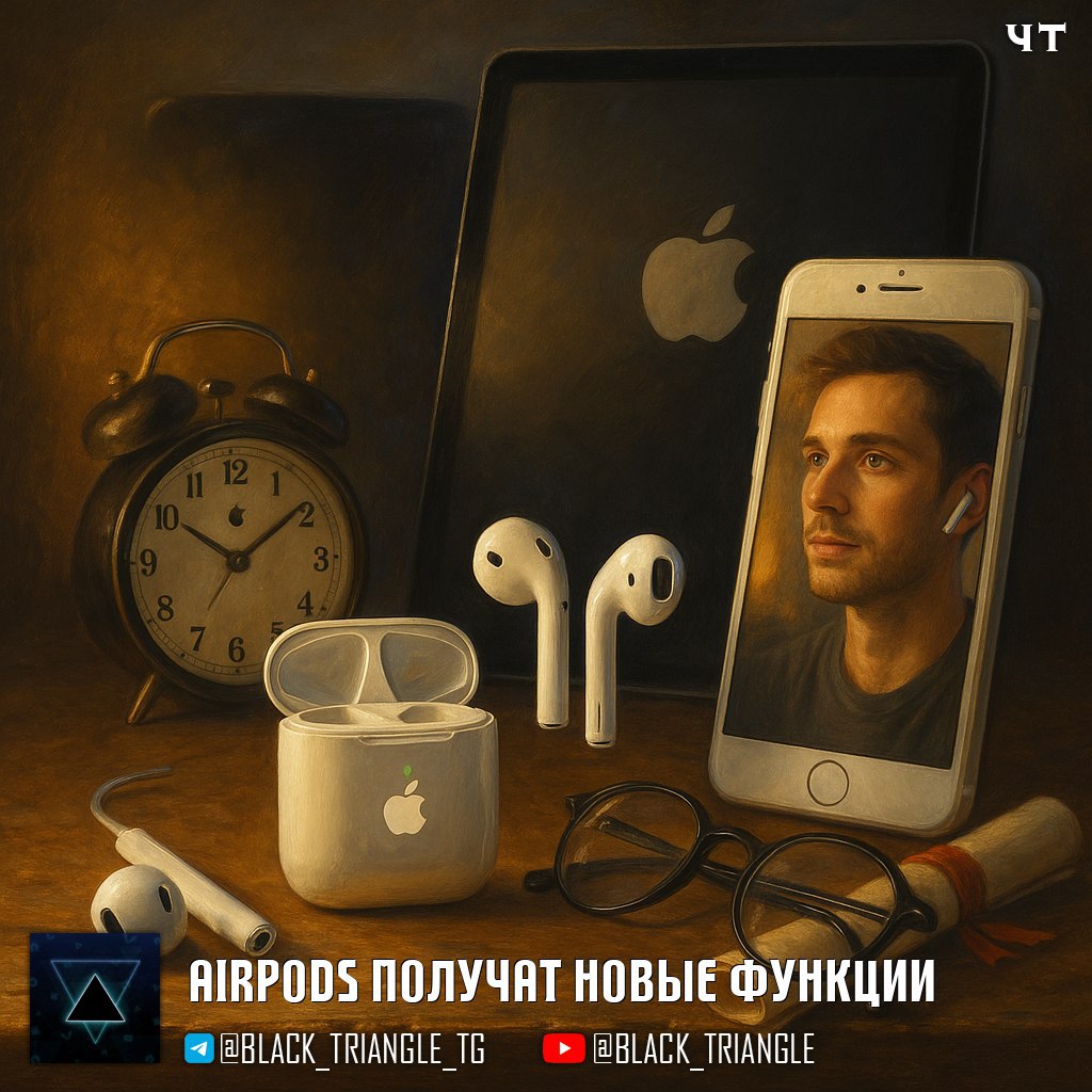 Apple AirPods получат управление камерой, функцию обнаружения сна, новые жесты и многое другое Согласно сообщениям СМИ на предстоящей конференции WWDC ожидается анонс новых функций для AirPods, среди которых — управление громкостью с помощью жестов головы и автоматическая пауза воспроизведения, когда пользователь засыпает. Также планируется внедрение управления камерой iPhone или iPad через нажатие на стебель наушников, добавление высококачественного микрофона Audio Mix и улучшенная поддержка использования AirPods в образовательных учреждениях. WWDC начнется 9 июня. ================ News Soft Gear Links