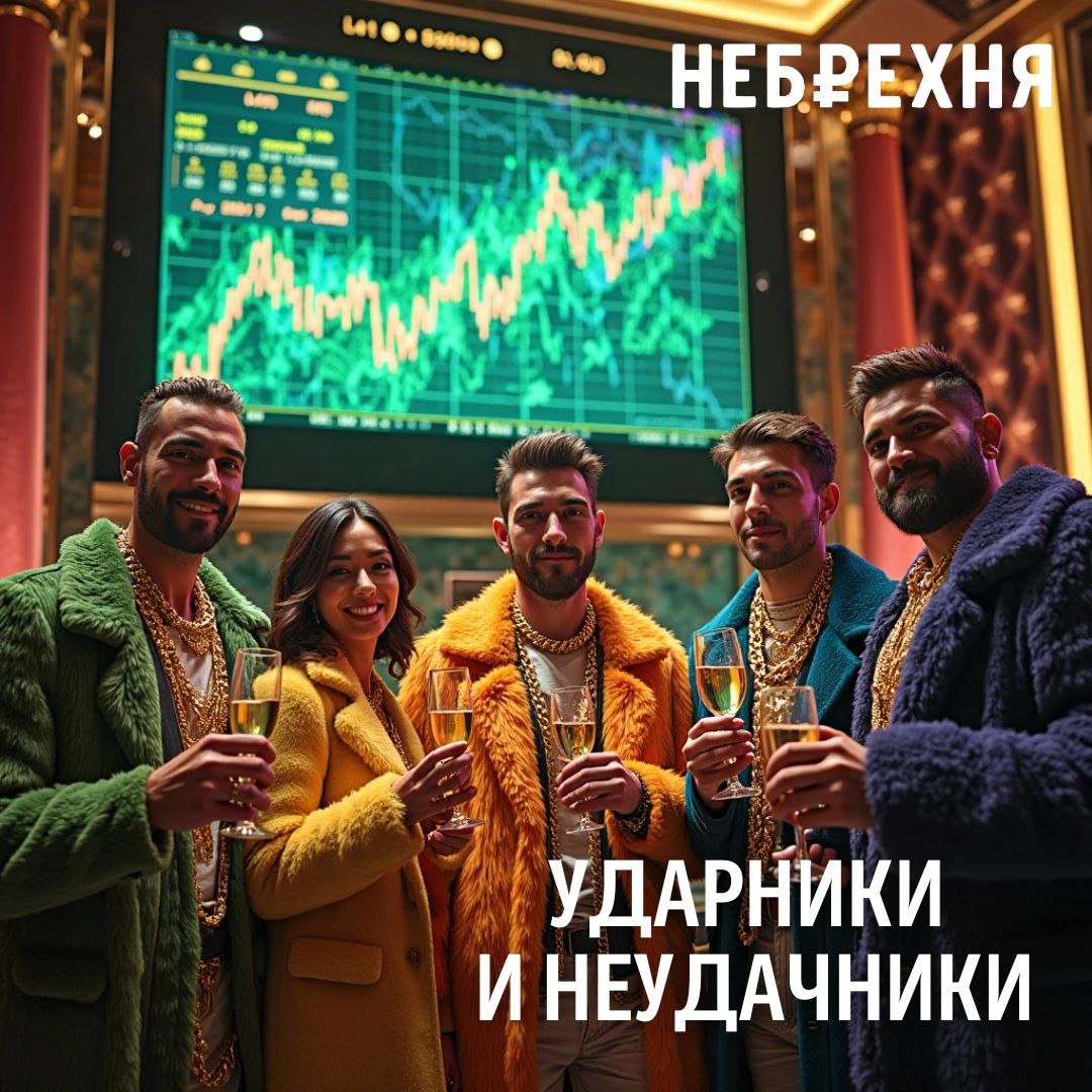 Ударники и неудачники недели на бирже  Индекс Мосбиржи на прошедшей неделе слегка приуныл. Ничего похожего на прекращение огня нет, обе стороны нарушили договоренности в первый же день. Интенсивность боев и взаимных обстрелов инфраструктуры только выросла.  IMOEX закрылся на уровне 3191 пунктов, почти не сдвинувшись за неделю торгов.   Нефть – $72,17, что не так плохо, но при текущем курсе доллара сильно бьет по бюджету.  Доллар по ЦБ на пятницу — 84,64, USDT торгуется около 87.    ТОП-5 акций, выросших в цене на этой неделе   5 место: Наука-Связь 10,49%    4 место: РуссНефть +11,82%   3 место: Veon +14,4%   2 место: Etalon Group +14,49%   1 место: РКК Энергия +19,04%   ТОП-5 акций, упавших в цене   5 место: Мосэнерго -4,26%   4 место: Селигдар -4,27%   3 место: ПИК -4,33%   2 место: МКБ -4,43%   1 место: ВК -10,29%