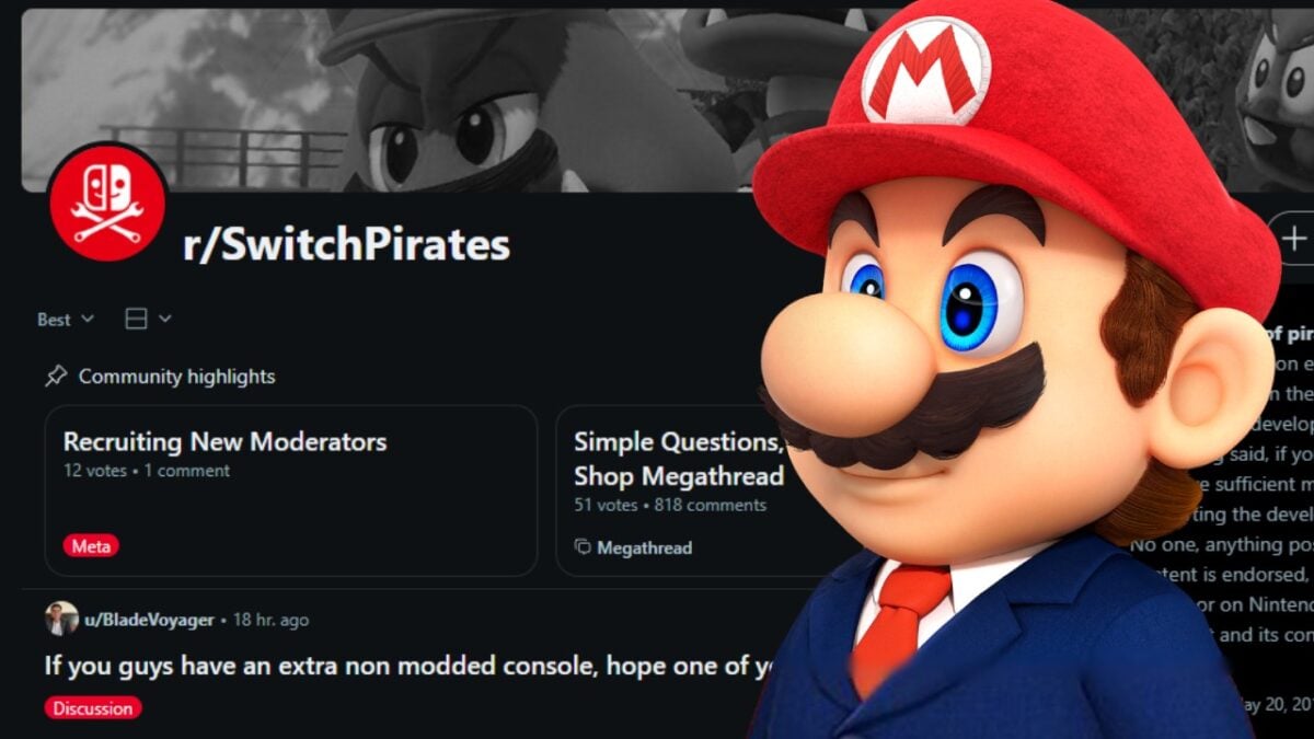 Nintendo против Reddit Компания подала иск на 4 5 миллиона долларов против модератора сабреддита распространявшего взломанные игры и инструкции по модификации консолей Switch rozetked me news 41975