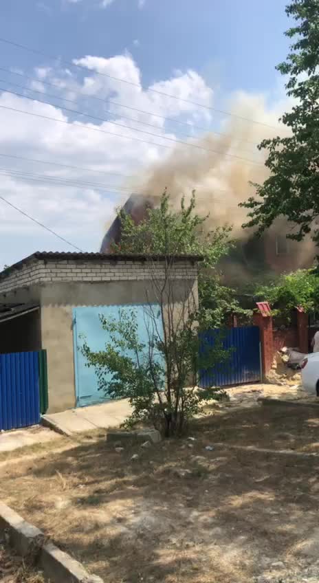 Пожар в нежилом доме в селе Таранай ликвидирован