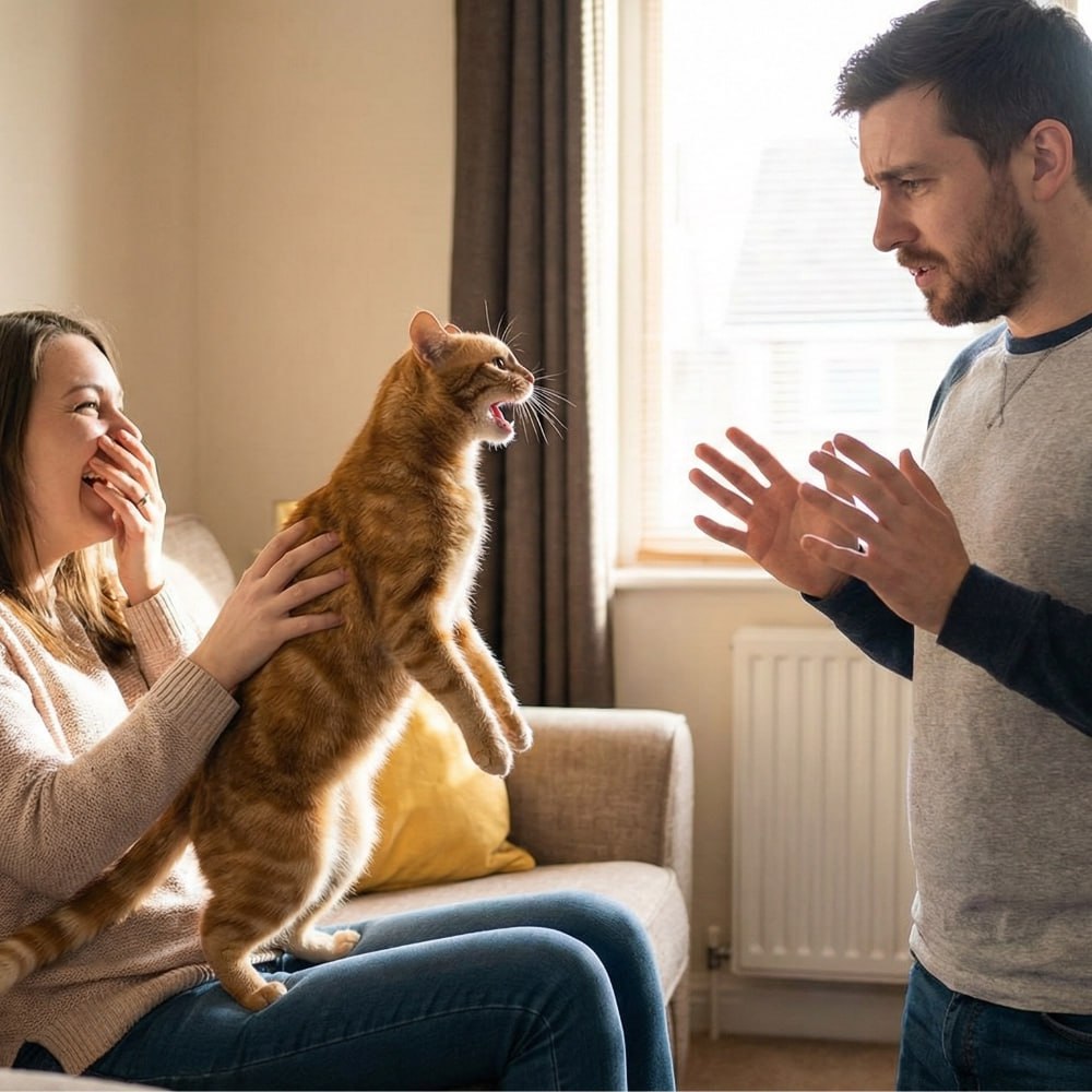 Ученые выяснили что кошки считают мужчин безнадежными и кричат на них в два с половиной раза чаще Ученые пришли к выводу что такое поведение вызвано легким отчаянием кошки заранее не надеются на мужскую интуицию и сразу переходят на повышенные тона чтобы их базовые потребности в еде или ласке были наконец замечены В отношениях с женщинами кошки проявляют куда больше деликатности и мягкости Исследователи объясняют это тем что дамы намного быстрее считывают желания питомцев по взгляду или движениям а также чаще склонны имитировать ответные звуки устанавливая более тонкий эмоциональный контакт