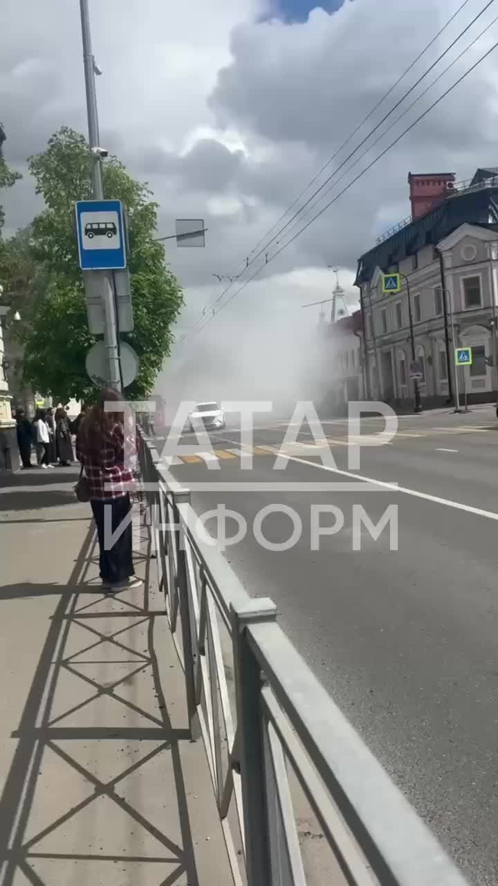 Происшествия с автобусами в Казани: задымление и наезд на женщину с коляской